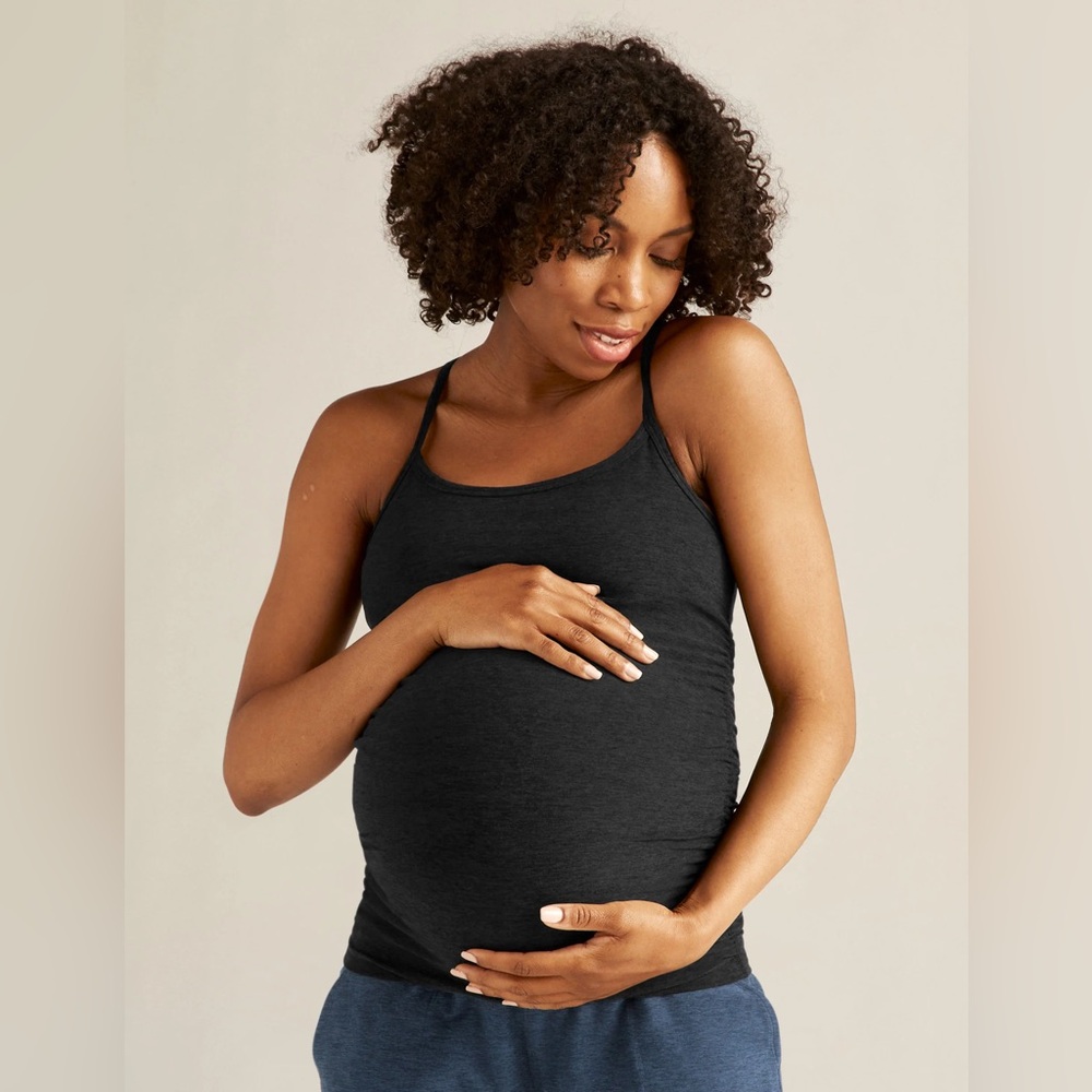 Beyond Yoga - Spacedye Keep Your Cool Maternity Slim Racerback Tank